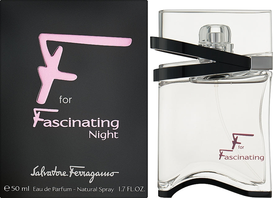 F for Fascinating Night By Salvatore Ferragamo 1.7 Oz Eau De Parfum