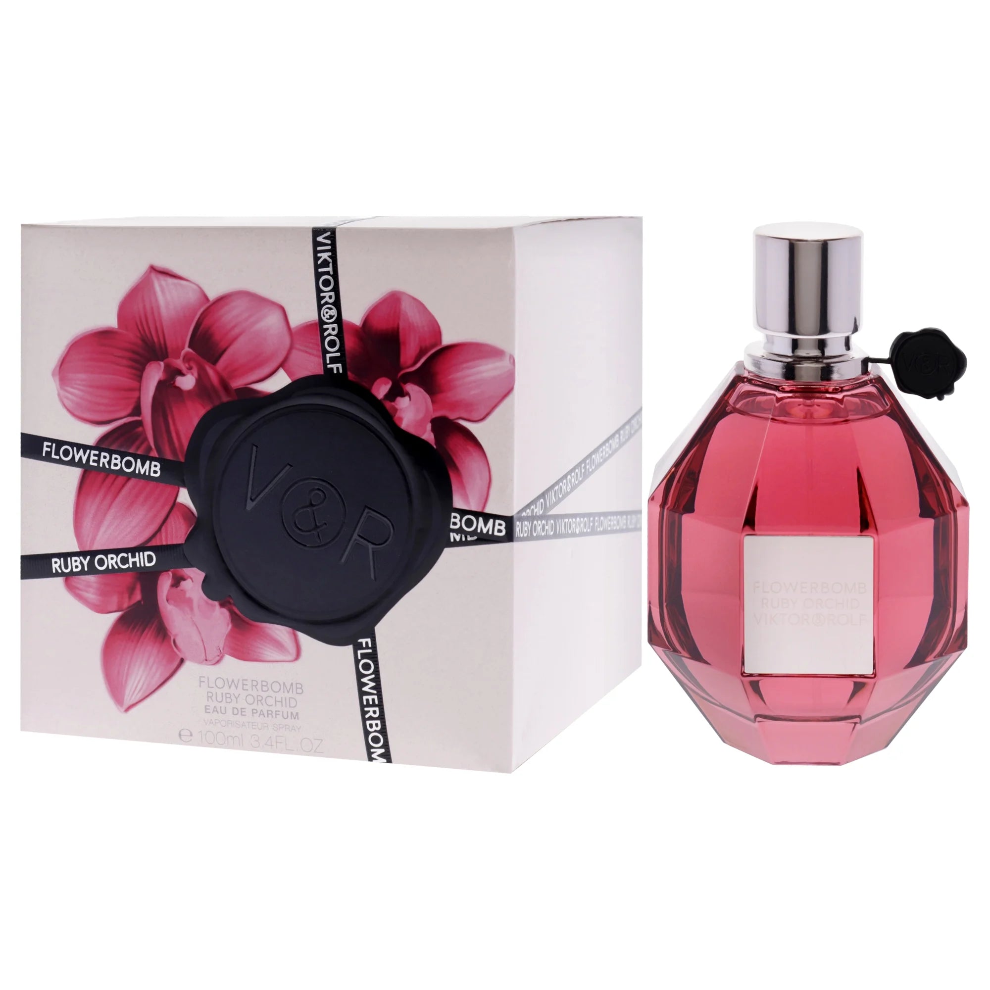 Flowerbomb Ruby Orchid viktor & Rolf 3.4 Oz Eau De Parfum